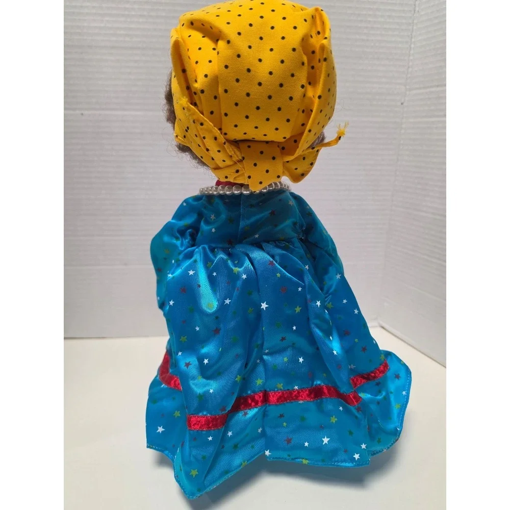 vintage Halloween themed doll Animated light up pumpkin jack‎ o'lantern